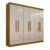 Guarda-Roupa Casal Malibu 6 Portas – Rufato