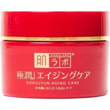 Hada Labo Gokujyun Aging Cream creme facial para peles maduras com ação anti-idade 50g