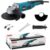 Hanabi Esmerilhadeira Angular Lixadeira 110V 7” 180mm 2000W Lixadeira Profissional 8000rpm para Corte Polimento Telha Cerâmica Madeira Pedra Aço