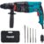 Hanabi Furadeira De Impacto 220V Martelete Rompedor Profissional 1300W SDS-Plus 3800rpm 2.8J 26mm com Maleta Limitador de Profundidade