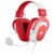 Havit Headphone Fone de Ouvido H2002d Red, Gamer, com Microfone, Falante 53mm, Plug 3, 5mm: compatível com XBOX ONE e PS4, HV-H2002d Cor Vermelho e Branco