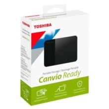 HD Externo Toshiba Canvio Ready, 4TB, USB 3.0, Preto – HDTP340XK3CA