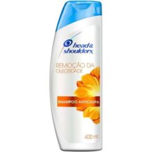 Head & shoulders Head & Shoulders – Shampoo Anti-Oleosidade Remoção Da Oleosidade Shampoo Para Eliminar O Excesso De Óleo Shampoo Anticaspa Hidratante 400 Ml​