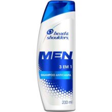 Head & Shoulders Shampoo Anticaspa Men 3 em 1, 200 ml