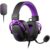 Headset Gamer Havit Gamenote H2002C + U Adaptador USB 7.1, P3, Adaptador P2 para PC, Microfone Destacável, PretoRoxo