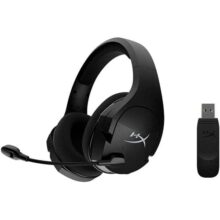 Headset Gamer HyperX Cloud Stinger Core 7.1 – Drivers de 40 mm com Graves Aprimorados, Leve e Confortável, Microfone com Cancelamento de Ruído, Preto (4P4F0AA)