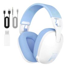 Headset Gamer Onikuma B2 Fone Tipo G435 Bt-5.3 Ps5 Ps4 Pc Cor Branco