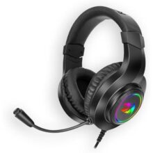 Headset Gamer Redragon Hylas Preto RGB H260RGB, Único