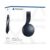 Headset Sem Fio Pulse3d Usb Ps4 Ps5 Black Playstation Cor Preto Luz