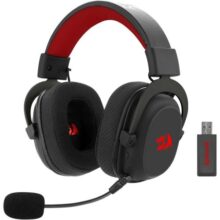 Headtset Gamer Redragon Zeus Pro, Surround 7.1, Cabo Usb-c Removível, Wireless, C/microfone, Preto – H510-pro