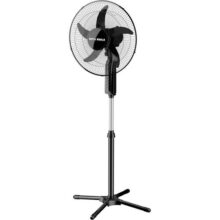 HEPTA WORLD Ventilador de Coluna, Resfriamento, Silencioso, Design Slim para Casa Escritório (PRETO, 220V, 1011)