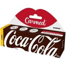 Hidratante Labial Carmed Coca Cola Marrom 10g