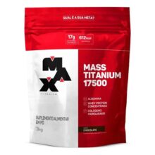 Hipercalórico Mass Titanium 17500 3kg – Max Titanium Sabor Chocolate