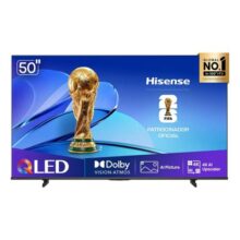 Hisense Smart TV 4K 50″ Polegadas 50Q6QV QLED com Dolby Vision, HDR10+, HLG, Filmmaker Mode, Dolby Gaming, Dolby Atmos, Compatibilidade Alexa e Google