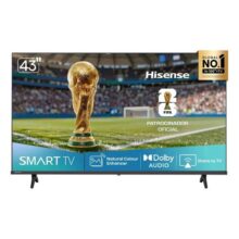 Hisense Smart TV FHD 43″ Polegadas 43A4NV com HDR10, DTS Virtual X, Compatibilidade Alexa e Google Home