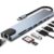 Hub USB-C 8 em 1 USB 2.03.0 HDMI 4K RJ45 Rede SD TF Docking Station Extensão Alta Velocidade