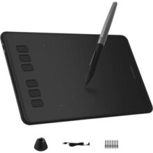 Huion Inspiroy H640P Tablet de desenho gráfico com Stylus sem bateria e 8192 Sensibilidade de pressão