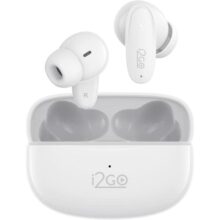 I2GO, Fone de Ouvido, Bluetooth 5.3, TWS, Air Buds GO 2.0, Controle Touch, 40 Horas totais de Bateria, Microfone com ENC