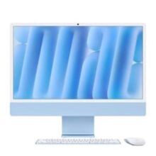 iMac Apple Tela Retina 24″ 4.5K, Chip M4, CPU 8 Núcleos, GPU 8 Núcleos, Neural Engine de 16 núcleos, 16GB RAM, SSD 256GB, Azul – MWUF3BZ/A