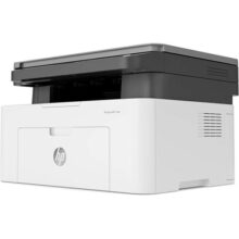 Impressora Multifuncional HP Laser MFP 135a. Tecnologia de impressão Laser. Impressora Perfeito para quem imprime muito. Conectividade: USB. Cor: Branca/Cinza (4ZB82A)