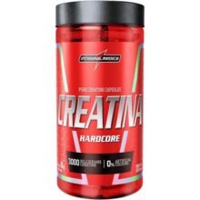 Integralmedica – Creatina em Cápsulas Hardcore – 100% Pura e Monohidratada – 120 Cápsulas