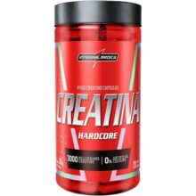 Integralmedica – Creatina em Cápsulas Hardcore – 100% Pura e Monohidratada – 120 Cápsulas