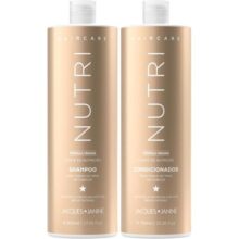 Jacque Janine Kit Shampoo 800Ml E Condicionador 750Ml Nutri