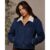 Jaqueta Feminina Teddy Jeans Forrada Pelinho Casaco Basico