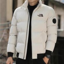 Jaqueta Masculina de Algodão Corta-Vento