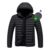 Jaqueta Puffer Bobojaco Masculina Corta Vento C/ Bolso Capuz