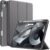 JETech Capa para iPad Air 11 Polegadas M3/M2 (2025/2024), iPad Air 5/4 (10,9 Polegadas, Modelo 2022/2020) com Porta Pencil, Suporte para Carregamento de 2º Pencil, Capa Fina para Tablet (Cinza)