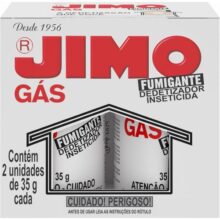 JIMO Gás Fumigante Inseticida Desinsetização De Casas, Estojo Com 2 Tubos 35g