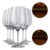 Jogo 6 Taças De Vinho Tinto Branco 300ml Titanium Gastro Cristal