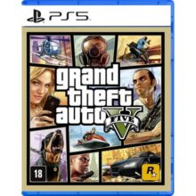 Jogo Console PlayStation 5, GTA V – Mídia Física – Original