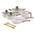 Jogo Panela Antiaderente Brinox Ceramic Life Smart Easy 7 Un Cor Vermelho