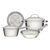 Jogo De Panelas Inox Fundo Triplo Allegra 4 Peças Tramontina