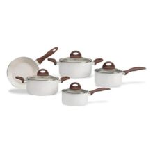 Jogo De Panelas Smart Plus Vanilla Indução Cerâmico 5peças Brinox 4774/101