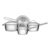 Jogo de Panelas Tramontina Allegra 4 Peças em Aço Inox com Fundo Triplo e Tampas de Inox