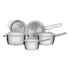 Geladeira Midea Duplex Frost Free Inox com Painel Touch e Turbo Freezer 425L – MD-RT572EVD461