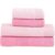 Jogo de Toalhas Buddemeyer Maya Extra Soft Banho Rosa/Rosa 4 peças