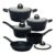 Jogo Panelas Indução Cerâmica Viena 5 Peças Casambiente