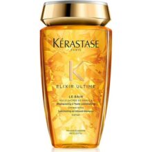 Kérastase Elixir Ultime Le Bain Shampoo, Para Todos os Tipos de Cabelo, Promove Brilho Intenso e Nutrição, com Óleo de Marula e Camélia, 250ml