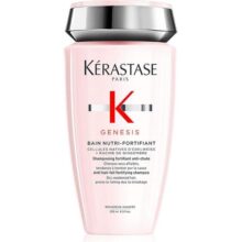Kérastase Shampoo Genesis Bain Nutri-fortifiant, Cabelos Com Queda, Cabelo Grossos, Prevenção Da Queda, Flor De Edelweiss, Raiz De Gengibre, 250 Ml