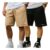 Kit 02 Bermuda Casual Short Moletom Maculina Academia Treino