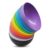 Kit 10 Bowls Potes Cumbucas Tigela Plastico Cozinha Cor Viva