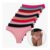 Kit 10 Calcinhas Algodão Tanga Lisa Conforto Basica Feminina