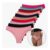 Kit 10 Calcinhas Algodão Tanga Lisa Conforto Basica Feminina