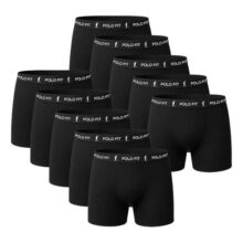 Kit 10 Cuecas Box Algodão Polo Fit