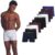 Kit 10 Cuecas Boxer Lupo Microfibra Sem Costura Box Masculina Adulto, Tamanhos P, M e GG