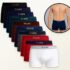 Kit Com 10 Cuecas Boxer Adulto
